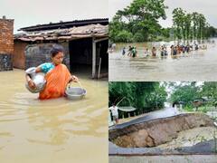 Assam Floods: Nature's Fury Leaves Lakhs Displaced, Over 5000 Villages Deluged | PICS