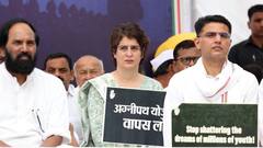 Opposition's protest against Agnipath Scheme continues | ABP News