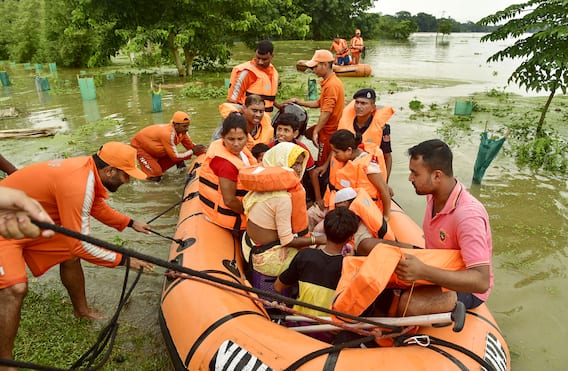 Assam Floods: Nature's Fury Leaves Lakhs Displaced, Over 5000 Villages Deluged | PICS