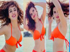 Avneet Kaur Pics: ऑरेंज बिकिनी में अवनीत कौर का सिजलिंग लुक, पानी में दिया किलर पोज