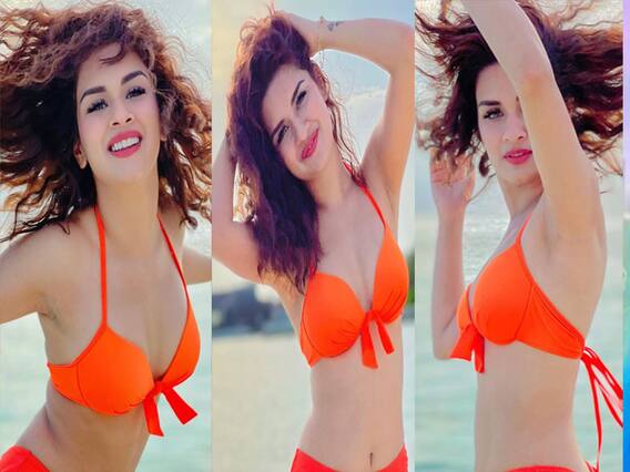 Avneet Kaur Pics: ऑरेंज बिकिनी में अवनीत कौर का सिजलिंग लुक, पानी में दिया किलर पोज Avneet Kaur Pics: ऑरेंज बिकिनी में अवनीत कौर का सिजलिंग लुक, पानी में दिया किलर पोज