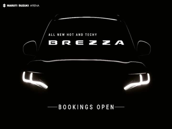 New Maruti Brezza bookings open, will come with 6 airbags and sunroof New Maruti Brezza: మారుతి బ్రెజా కొత్త మోడల్ వస్తోంది, ఫీచర్స్ మామూలుగా లేవుగా