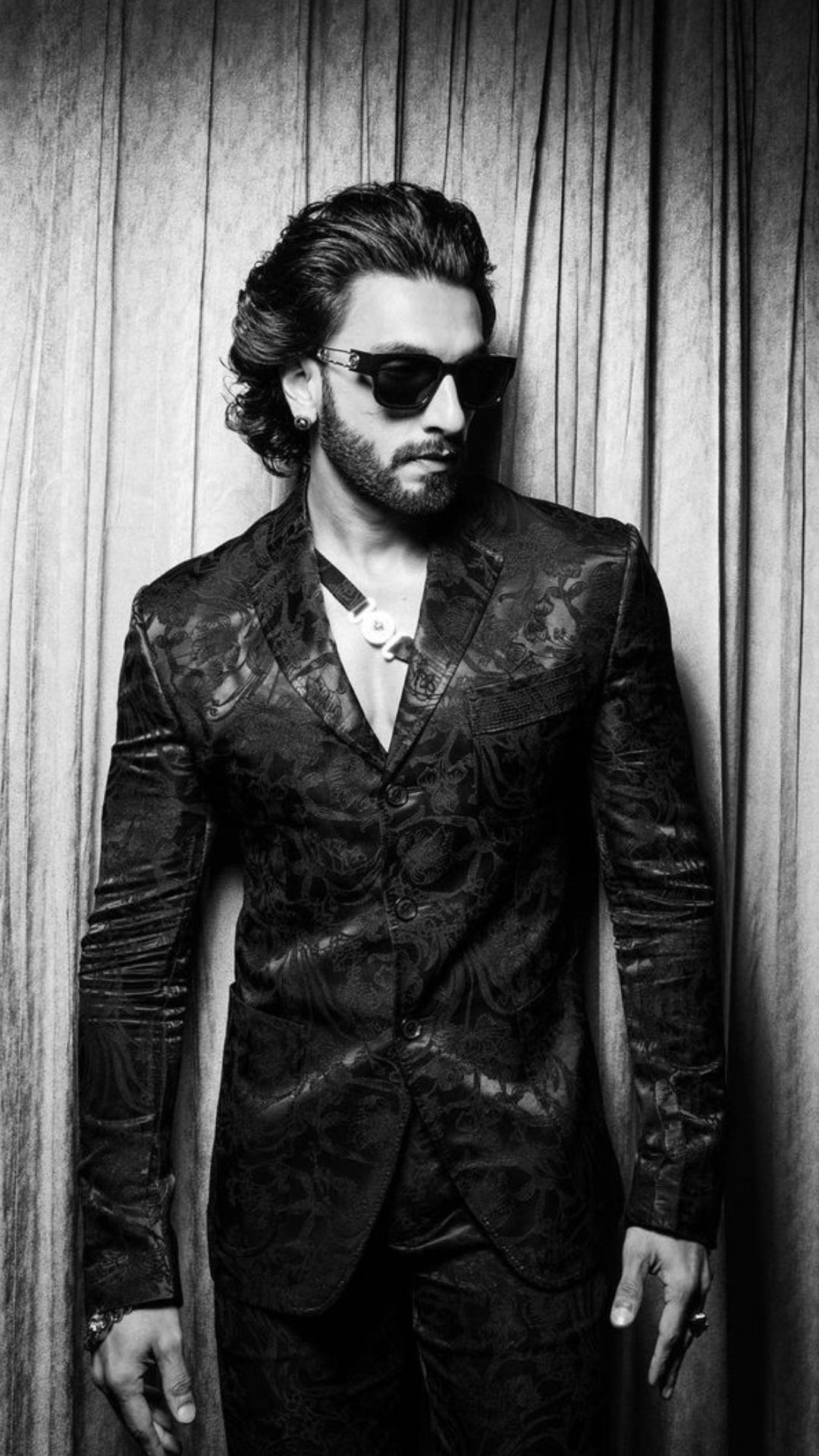 Ranveer Singh slays dapper look in a monochrome suit