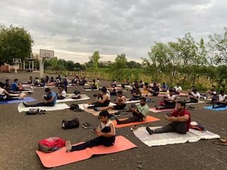 International Yoga Day 2022 : कस्तुरचंद पार्कवर आंतरराष्ट्रीय योग दिवस, कार्यक्रमस्थळी पोहचण्यासाठी नि:शुल्क मेट्रोसेवा