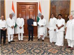 Agnipath Scheme: राष्ट्रपति से मिला कांग्रेस का प्रतिनिधिमंडल, अग्निपथ योजना और राहुल गांधी से पूछताछ के मुद्दे उठाए