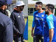 Photos: Team India के कप्तान रोहित और शुभमन गिल ने लीसेस्टरशर काउंटी मैदान पर किया अभ्यास, देखें तस्वीरें