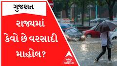 રાજ્યના વિવિધ જિલ્લાઓમાં મેઘરાજાની એન્ટ્રી, જુઓ ક્યાં કેવી છે સ્થિતિ; જુઓ વીડિયો