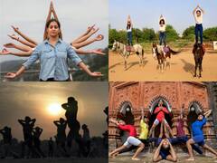 IN PICS | Here Is How India Is Gearing Up To Celebrate International Yoga Day