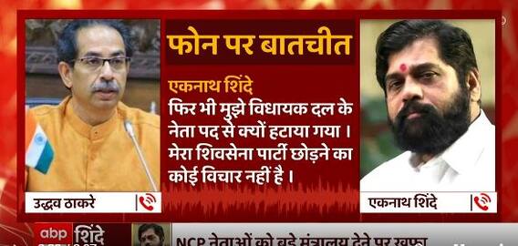 मेरा Shivsena छोड़ने का कोई विचार नहीं : Eknath Shinde | Maharashtra Political Crisis