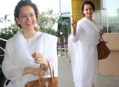 Kangana Ranaut Pics: ਏਅਰਪੋਰਟ 'ਤੇ ਸਿੰਪਲ ਲੁੱਕ 'ਚ ਨਜ਼ਰ ਆਈ ਕੰਗਨਾ ਰਣੌਤ, ਵੇਖੋ ਸ਼ਾਨਦਾਰ ਤਸਵੀਰਾਂ