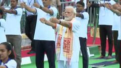 International Yoga Day 2022: 15 हजार लोगों के साथ PM Modi ने कर्नाटक के मैसूर में किया योग