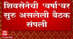 Shiv Sena Meeting : एकनाथ शिंदेंच्या बंडानंतर सेनेची खलबतं, 55 पैकी 18 आमदार बैठकीला उपस्थित