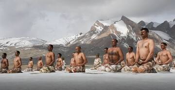 International Yoga Day 2022: ITBPના જવાનોએ 17 હજાર ફૂટની ઉંચાઈએ બરફની વચ્ચે કર્યો યોગાભ્યાસ