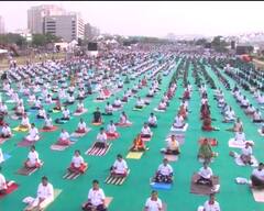 International Yoga Day: ગુજરાતમાં કેવી રીતે થઈ યોગ દિવસની ઉજવણી ? જુઓ તસવીરો