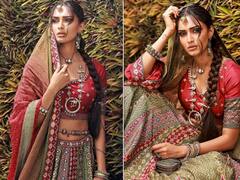 Erica Fernandes Photos: देसी छोरी बनीं एरिका फर्नांडिस, ट्रेडिशनल लुक में देखें स्टनिंग तस्वीरें