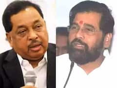Narayan Rane : ..नाहीतर लवकरच तुझा आनंद दिघे झाला असता; एकनाथ शिंदे यांना उद्देशून नारायण राणेंचं सूचक ट्वीट