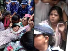 National Herald Case: महिला कांग्रेस नेता पर लगा पुलिसकर्मियों पर थूकने का आरोप, सफाई में कही ये बात