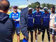 Photos: Team India को ट्रेनिंग देने इंग्लैंड पहुंचे कोच राहुल द्रविड़, रोहित-कोहली ने किया अभ्यास