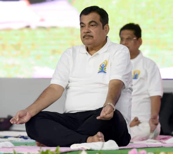 International Yoga Day 2022: Cabinet Ministers Perform Yoga Asanas In Different Parts Of Country — SEE PICS