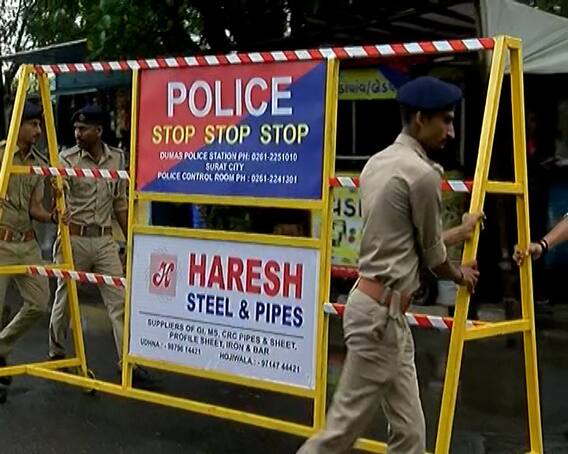 सूरत: शिवसेना के 30 विधायकों ने ला मेरिडियन होटल में डेरा डाला, देखें लोहे की व्यवस्था