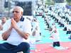 Yoga Day 2022 Celebration: गुजरात में मनाया गया अंतरराष्ट्रीय योग दिवस, सीएम भूपेंद्र पटेल ने की कार्यक्रम की अगुवाई
