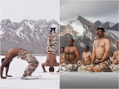 International Yoga Day 2022: 17 వేల అడుగుల ఎత్తులో యోగాసనాలు- గడ్డ కట్టే చలిలో ఎలా చేశారు భయ్యా!