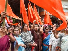 Maharashtra Political Crisis: शिवसेना कार्यकर्ताओं ने एकनाथ शिंदे की 'बगावत' का किया विरोध, कहा- माफ नहीं किया जाएगा