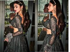Mouni Roy PICS: ਕਾਲੇ ਲਹਿੰਗੇ 'ਚ ਮੌਨੀ ਰਾਏ ਨੇ ਦਿਖਾਇਆ ਕਾਤਿਲਾਨਾ ਅੰਦਾਜ਼, ਫ਼ੈਨਜ਼ ਹੋਏ ਮੌਨੀ ਦੇ ਕਾਇਲ