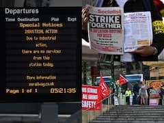 IN PICS | Deserted Stations, Clogged Roads: UK Rail Strike Causes Major Traffic Disruption