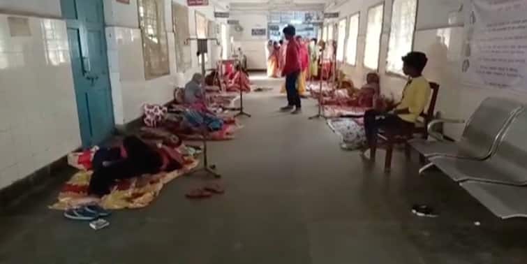 Malda News Allegations of mismanagement of Chanchal Maltipur Rural Hospital, BJP attacks TMC Malda News: মালদহের হাসপাতালের 'মেঝেতে রোগীরা', কাঠগড়ায় তৃণমূল বিধায়ক