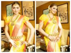 Urvashi Rautela Photos: ਕਾਂਜੀਵਰਮ ਦੀ ਸਾੜੀ `ਚ ਉਰਵਸ਼ੀ ਰੌਤੇਲਾ ਨੇ ਲੁੱਟੀ ਮਹਿਫ਼ਿਲ, ਦੇਖੋ ਖ਼ੂਬਸੂਰਤ ਫ਼ੋਟੋਜ਼