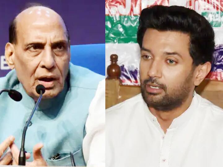 Presidential Election 2022: Rajnath Singh seeks support from Chirag Paswan for BJP presidential candidate ann Presidential Election 2022: राजनाथ सिंह ने चिराग पासवान से मांगा समर्थन, कहा- PM भी चाहते हैं कि NDA में ही रहे LJP रामविलास