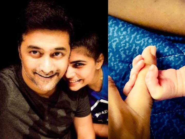 Singer Chinmayi Sripada Rahul Ravindran Couple blessed with twin babies Actress Chinmayi: ”எங்கள் பிரபஞ்சத்தின் மையம்..” : குழந்தைகளுக்கு தாயானார் பாடகி சின்மயி.. இரட்டை குழந்தைகளுக்கு இதுதான் பெயர்..