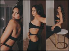 Esha Gupta: ब्लैक ड्रेस में ईशा गुप्ता ने शेयर की हैं बेहद Revealing तस्वीरें, फैंस नहीं हटा पाएंगे नजरें!