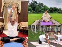 In Pics: अंतरराष्ट्रीय योग दिवस पर राज्यपाल, सीएम भूपेश समेत कई नेताओं और लोगों ने किया योग, देखें तस्वीरें