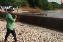અરવલ્લીઃ ભિલોડાની હાથમતી નદીમાં આવ્યા નવા નીર, જુઓ કેવો છે નજારો