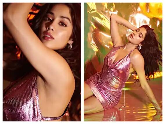Janhvi Kapoor Pics: બૉલીવુડ એક્ટ્રેસ જ્હાન્વી કપૂર (Janhvi Kapoor) નુ નામ ઇન્ડસ્ટ્રીની ટૉપની સ્ટારકિડ્સમાં સામેલ થઇ ચૂક્યુ છે. જ્હાન્વી બહુજ નાની ઉંમરે ઇન્ડસ્ટ્રીમાં આ કામ હાંસલ કરી લીધુ છે. આજે તેની ગણતરી બૉલીવુડની જાણીતી એક્ટ્રેસ માનવામાં આવે છે.