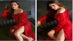 Aamna Sharif Pics : ਰੈੱਡ ਕਲਰ ਦੀ ਥਾਈ ਹਾਈ ਸਲਿਟ ਡਰੈੱਸ ਪਹਿਨ ਕੇ ਆਮਨਾ ਸ਼ਰੀਫ਼ ਨੇ ਵਧਾਇਆ ਇੰਟਰਨੈੱਟ ਦਾ ਪਾਰਾ