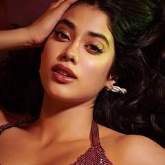 Pics: ચમચમાતી ડ્રેસ પહેરીને ઠુમકા લગાવતી દેખાઇ Janhvi Kapoor, વનપીસમાં આપ્યા આવા કિલર પૉઝ......