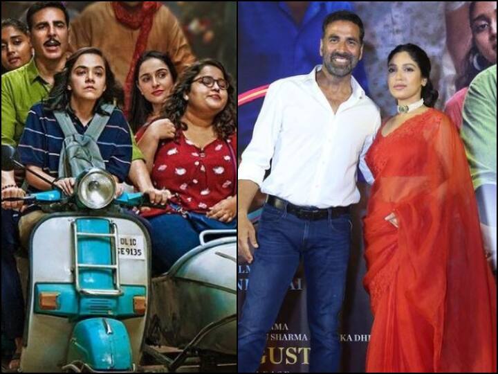 Raksha Bandhan: अक्षय कुमार ने 'रक्षा बंधन' की फीमेल को-स्टार्स के नखरे उठाने पर कही ये मजेदार बात, हंसी नहीं रोक पाएंगे आप Akshay Kumar on tantrums with Raksha Bandhan Female Costars and Bhumi Pednekar Raksha Bandhan: अक्षय कुमार ने 'रक्षा बंधन' की फीमेल को-स्टार्स के नखरे उठाने पर कही ये मजेदार बात, हंसी नहीं रोक पाएंगे आप