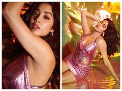Janhvi Kapoor Pics: चमचमाती ड्रेस पहने इठलाती दिखीं जाह्नवी कपूर, वनपीस में दे रहीं किलर पोज