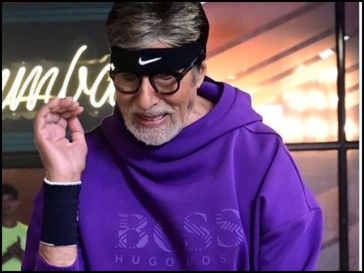 Amitabh Bachchan performed 'Nach Punjaban' step, Varun Dhawan reacted like this Nach Panjaban: अमिताभ बच्चन ने परफॉर्म किया 'नाच पंजाबन' स्टेप, वरुण धवन ने कुछ यूं किया रिएक्ट