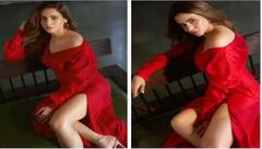 Aamna Sharif Pics : ਰੈੱਡ ਕਲਰ ਦੀ ਥਾਈ ਹਾਈ ਸਲਿਟ ਡਰੈੱਸ ਪਹਿਨ ਕੇ ਆਮਨਾ ਸ਼ਰੀਫ਼ ਨੇ ਵਧਾਇਆ ਇੰਟਰਨੈੱਟ ਦਾ ਪਾਰਾ