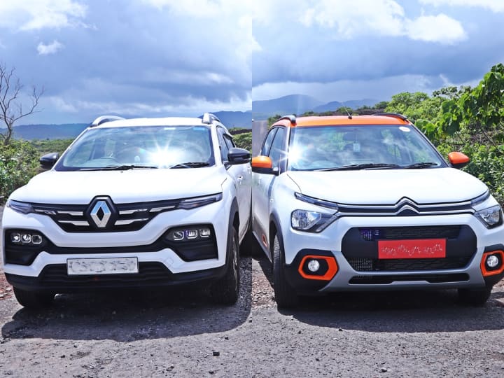 Citroen C3 vs Renault Kiger: French Subcompact SUVs Check Price Performance Looks Citroen C3 Vs Renault Kiger: Two French Subcompact SUVs Battle It Out