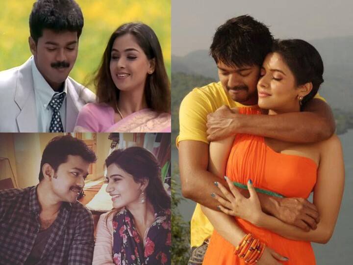 Actor Vijays Best Onscreen Pairs In Kollywood Actor Vijay Birthday