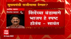 Arvind Sawant : ED, CBI चा ससेमिरा लागलेले गुवाहाटीत, निष्ठावंत नेते शिवसेनेसोबत ABP Majha
