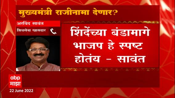 Arvind Sawant : ED, CBI चा ससेमिरा लागलेले गुवाहाटीत, निष्ठावंत नेते शिवसेनेसोबत ABP Majha