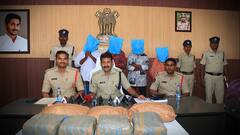 Police Busts A Gang Transporting Cannabis: గంజాయి రవాణా చేస్తున్న నలుగురు సభ్యుల ముఠా అరెస్ట్