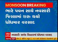 નવસારી: ગણદેવી, ચીખલીમાં ભારે પવન સાથે વરસાદી માહોલ