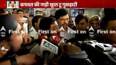 Maharashtra Politics: Shiv Sena's rogue politicians arrive at the Guwahati airport | ABP News